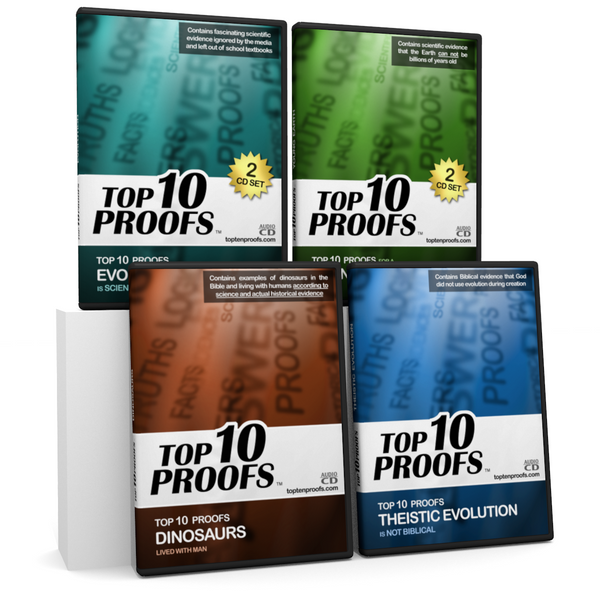 Top Ten Proofs Creation vs. Evolution Package - Original Classic Version